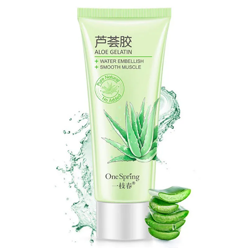 

Anti Acne Treatment Aloe Soothing Gel Serum Aloe Vera Gel Skin Care Remove Acne Moisturizing Day Cream Sunscreen Aloe Ge