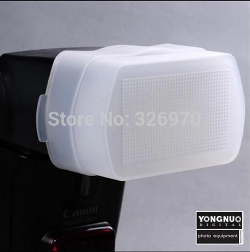 Original Flash Bounce Diffuser for Yongnuo YN-560 II III YN-565EX II Canon 580EX Flash Speedlite