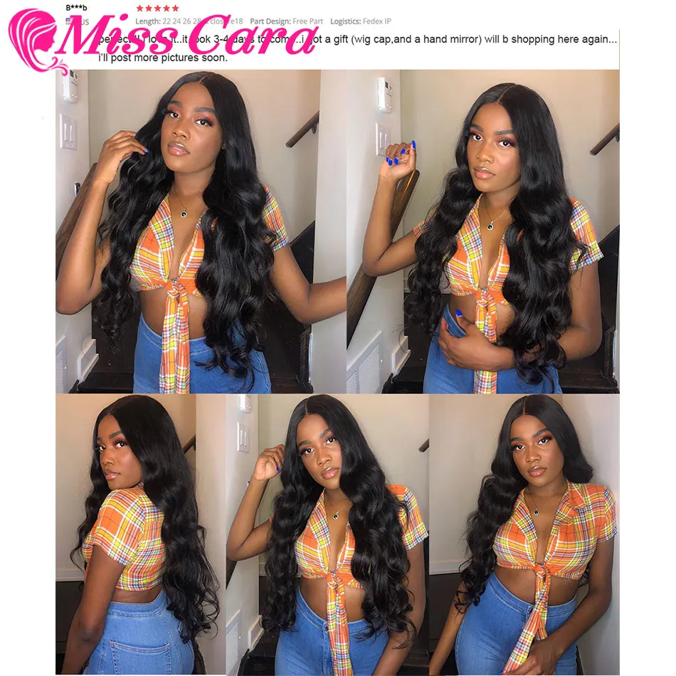 3 пучка перуанские волнистые человеческие волосы пучки Miss Cara 100% для наращивания