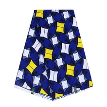 Хлопок/полиэстер качество нигерийский Chitenge Анкара ткань Гана Кенте воск Африканский Китенге печать ткань для ткани 6 ярдов