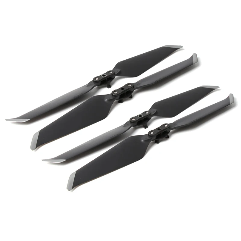 2 Pairs Folding Propellers Low Noise propeller blade prop For DJI Mavic 2 Pro zoom Drone Accessories Gold  white 1 (5)