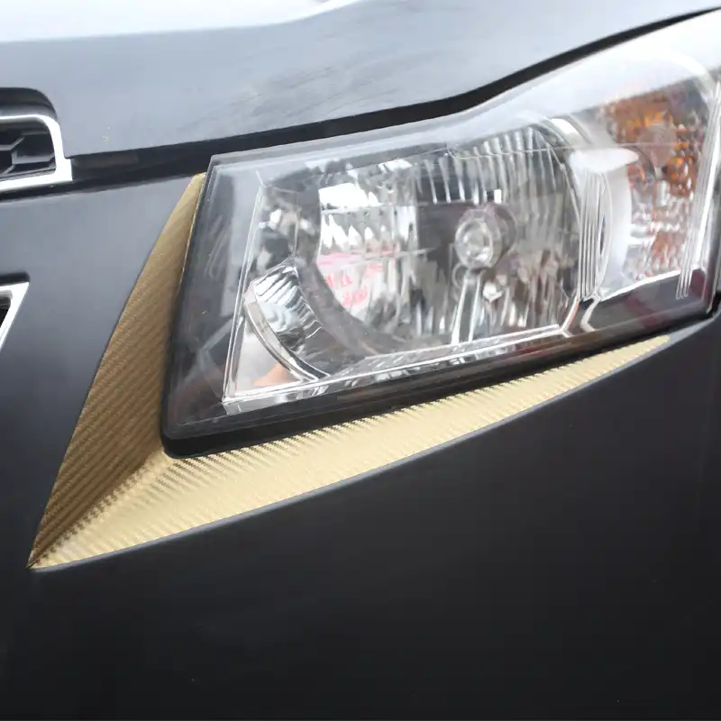 Chromed Head Light Lamp Cover Trim 2PCS For Chevrolet Chevy Cruze HB 2012-2016