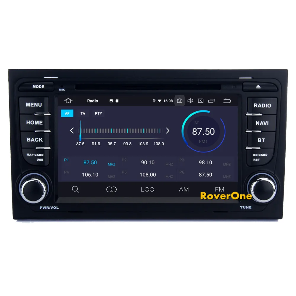 Excellent RoverOne For Audi A4 S4 RS4 8E 8F B6 B9 B7 Android 9.0 Autoradio Car Multimedia Player Radio Stereo GPS Navigation Head Unit DVD 7