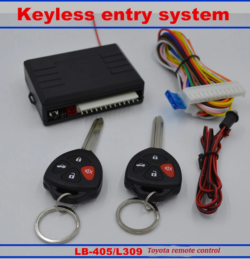 Neue Auto Zentralverriegelung Kit Auto Keyless Geben System Auto Fernbedienung Ausgang Sender Controller Auto Alarmanlage Fur Toyota Key System Center Lockcenter Speaker Aliexpress