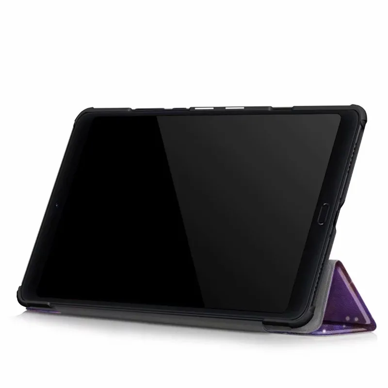 Чехол для Xiaomi mi pad 4 plus 10 2018 Планшет тонкий магнитный Смарт принт PU кожаный флип