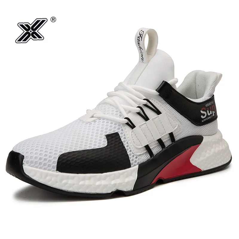 

X Brand 2019 Summer New Fashion Casual Men Shoes Black Neoprene Sole Flat Weaving Breathable Flip Men Sneakers Chaussures homme