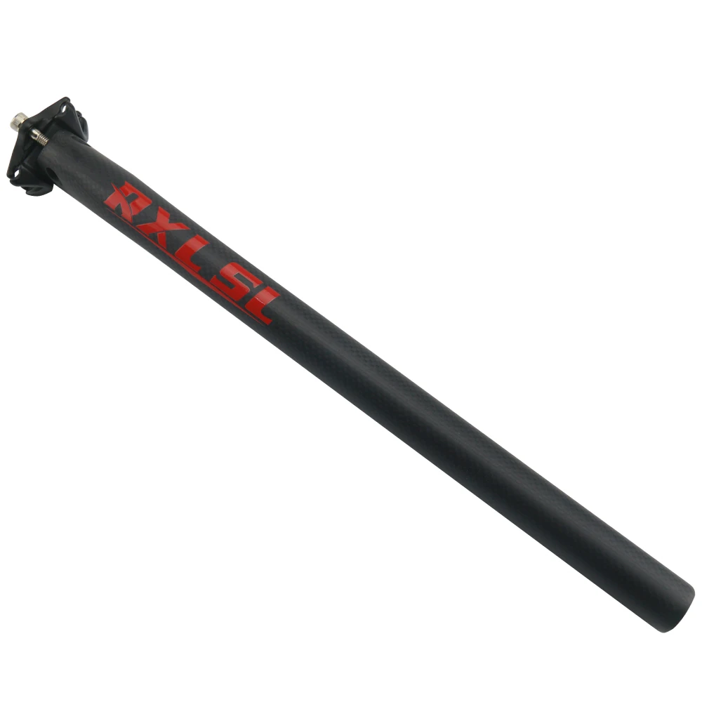 RXL SL Carbon Seatpost 25.427.230.831.6mm Offset 25mm Road Bicycle Seat Post BlackRed 350400mm Mtb Bike Seatposts (1)