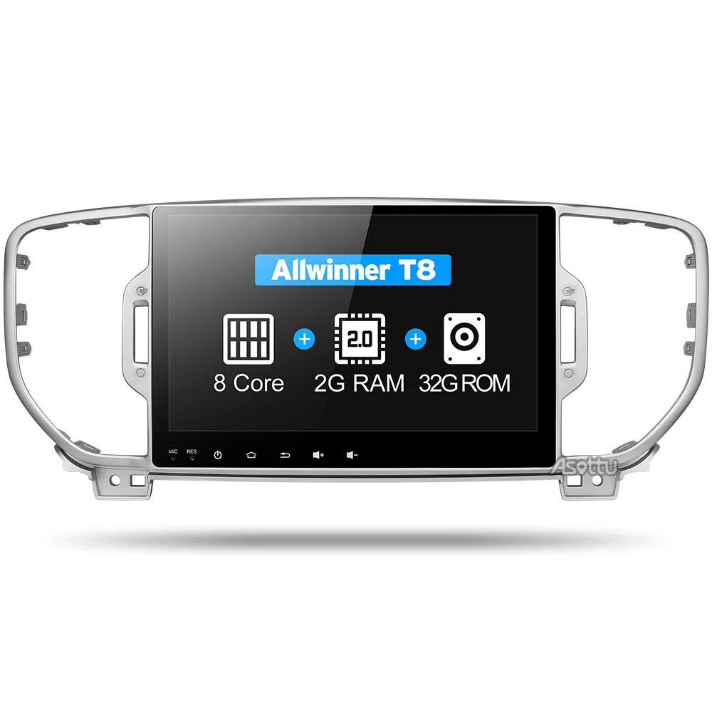 2 г mutilmedia Android 8.1 dvd-плеер автомобиля GPS DVD для Kia Sportage ПК автомобиля GPS-навигации 1 DIN стерео головное устройство - Цвет: without canbus