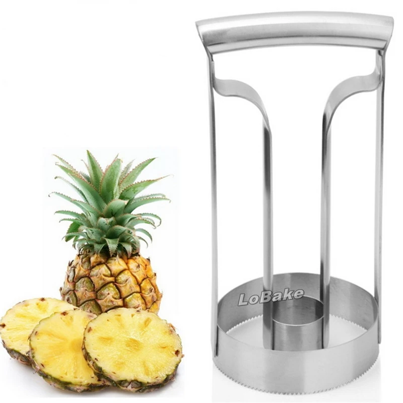 New arrivals fine stainless steel pineapple corer slicer cutter kitchen
