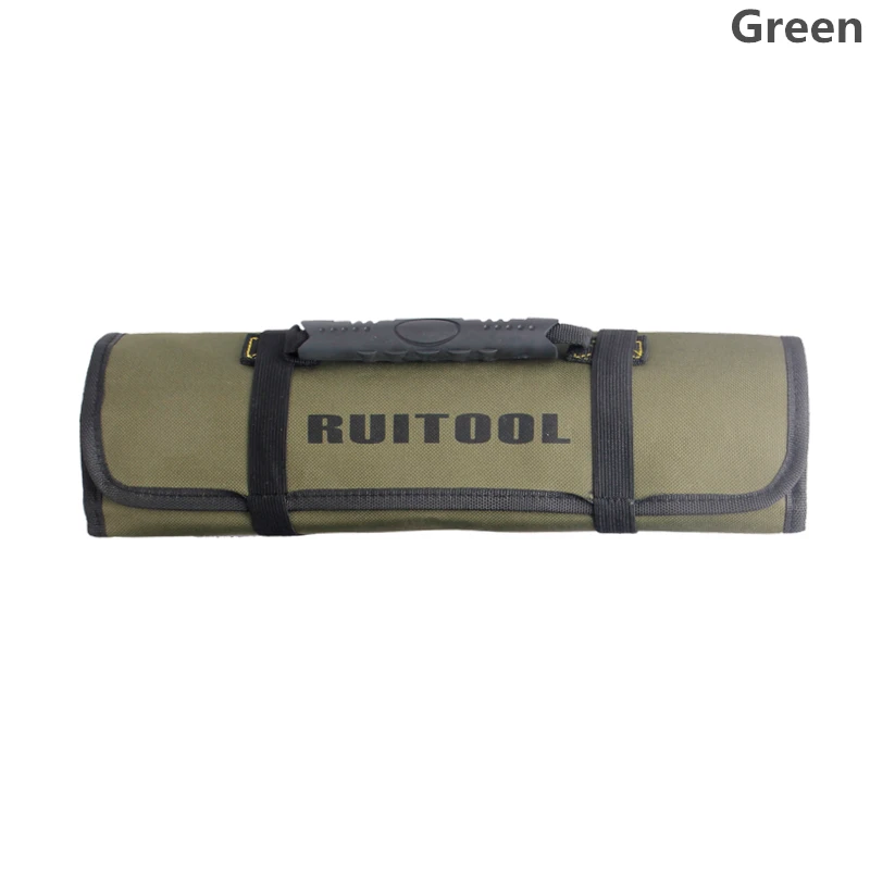 RUITOOL RollingTool сумка 580*350 мм водонепроницаемая сумка Оксфорд инструменты органайзер для хранения инструментов для электрика Инструменты - Цвет: Green