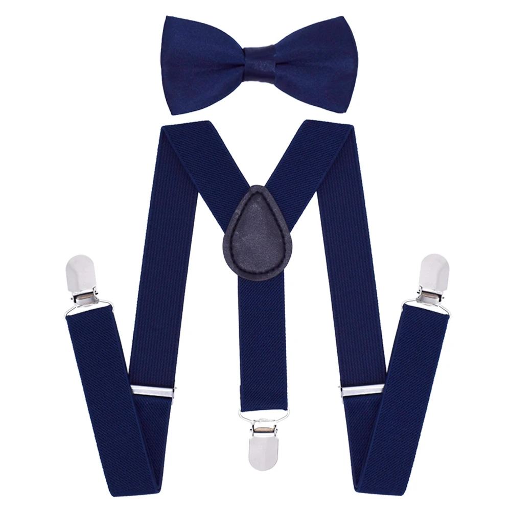 Suspender set kids Navy