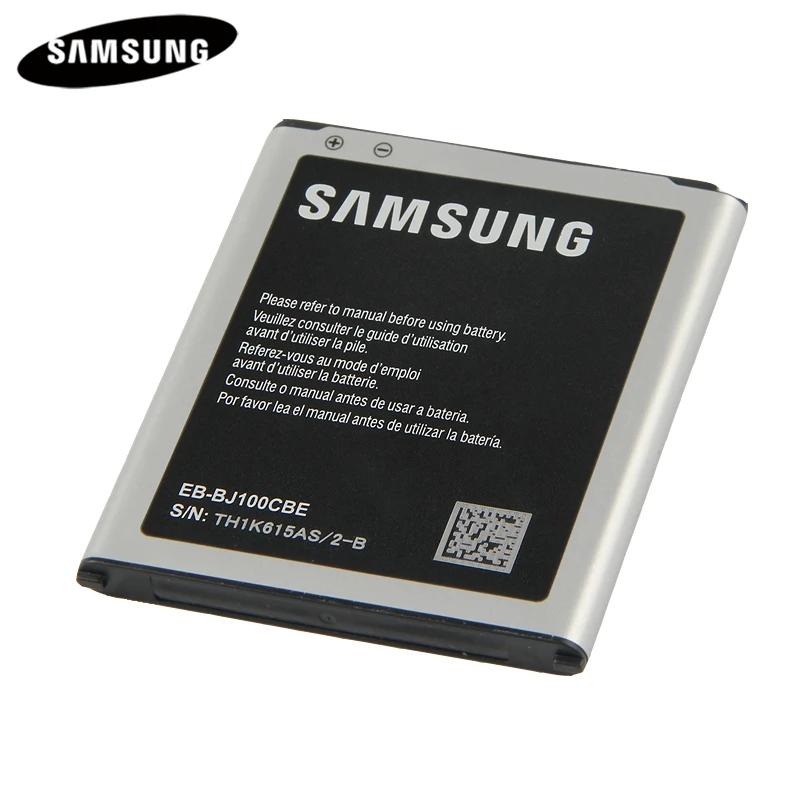 100% Оригинальный аккумулятор EB BJ100CBE BJ100BBE для Samsung Galaxy J1 j100 J100F J100D J100H J100FN J100M NFC 1850