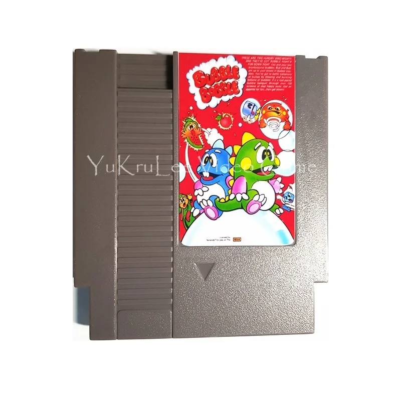 

Bubble Bobble Video Game Accessories Card for 72 Pin Entertainment System Console EU/US Universal Version