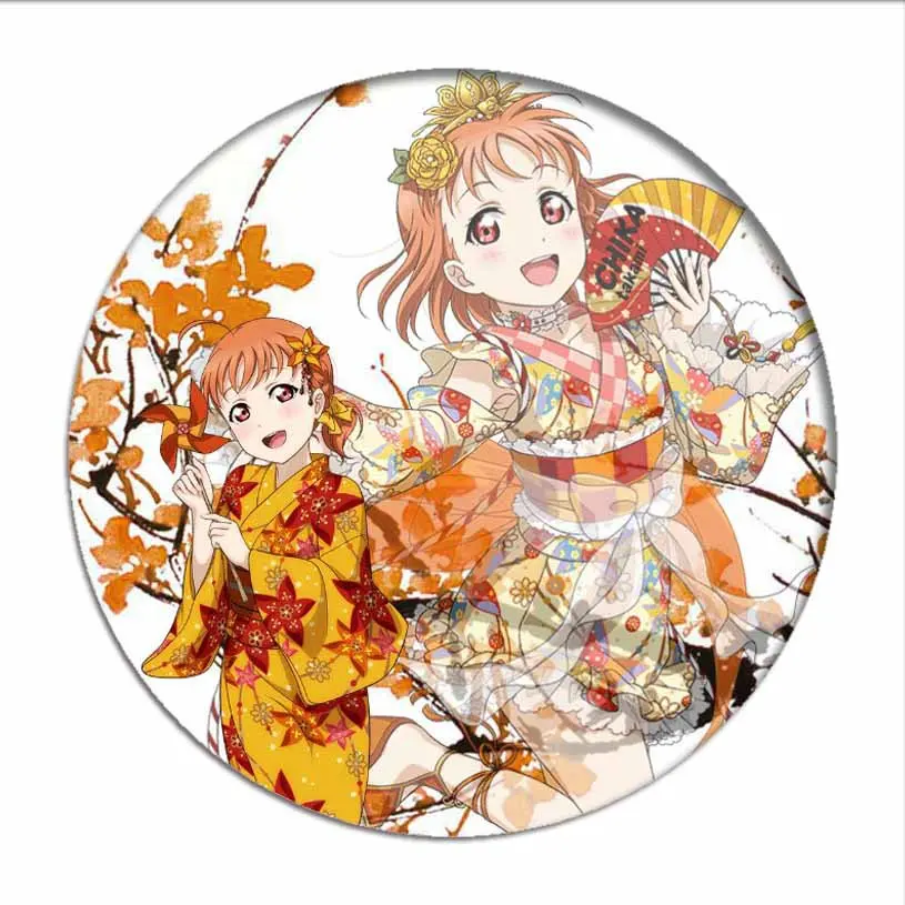 1 шт. Значки для косплея Love Live Sunshine LL Takami Chika брошь на булавке значок коллекции Tsushima