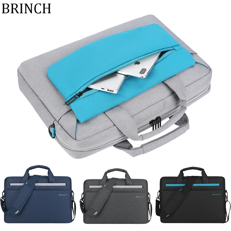 

Laptop Bag Travel School Notebook Messenger BriefCase For Dell Macbook Air Huawei 13 14 15 inch Waterproof Computer Shoulder Bag