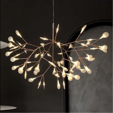 Nordic Branch LED Pendant Lights Modern Firefly Light Led Pendant Lamp Light Fixture New Fashion Hanging Lamp Lustre Luminaria italy new design lollipops pendant light colorful glass shades hanging lamp lustre g9 led pendant lamp luminaria suspend lamp