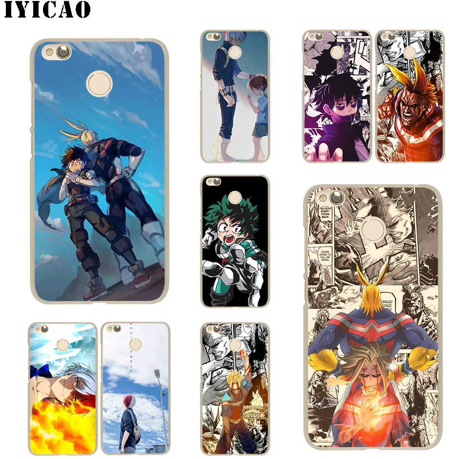 IYICAO Anime My Hero Academia for Xiaomi Mi 5 5S 6 9 8 A2 Lite 5X Mix 2S F1 SE MAX 3 9T A3 Pro CC9E Redmi Note | Мобильные телефоны