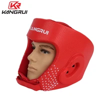 Повязка на голову Kick Boxer Sparring sanda защитный шлем шляпа для взрослых детей шлем красный синий