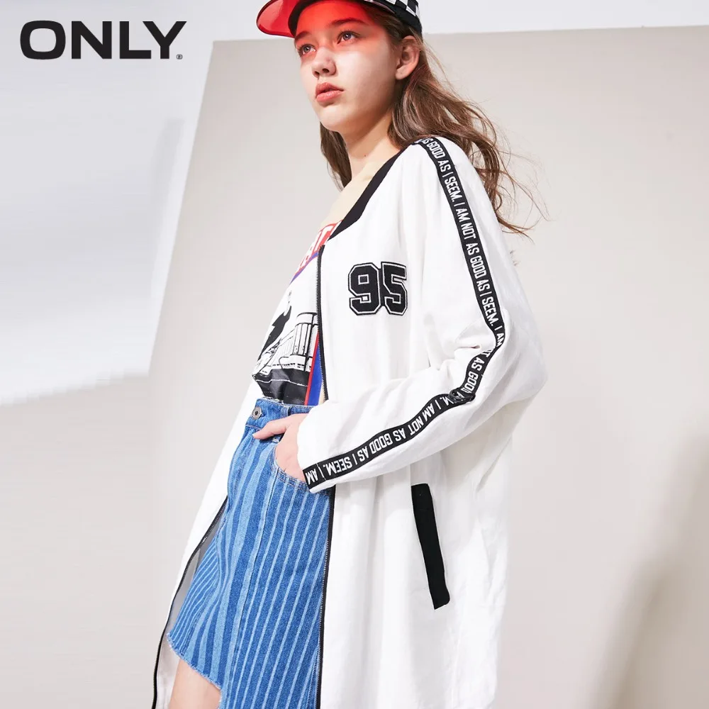 

ONLY women's autumn new print loose windbreaker jacket | 118136561