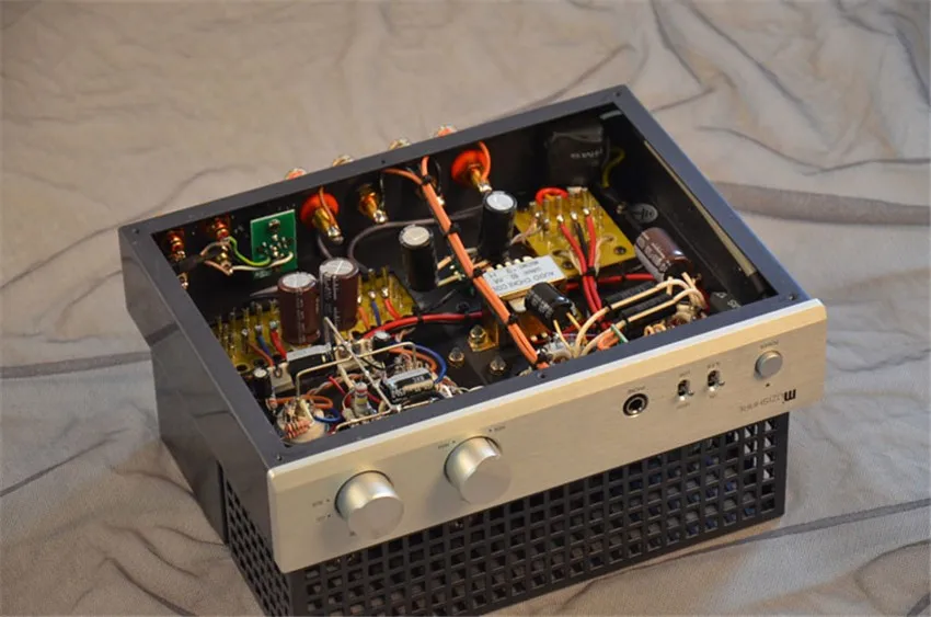 J 012 MUZISHARE X3T 5AR4*2 двойной выпрямитель встроенный вакуумный трубчатый усилитель EL84 *