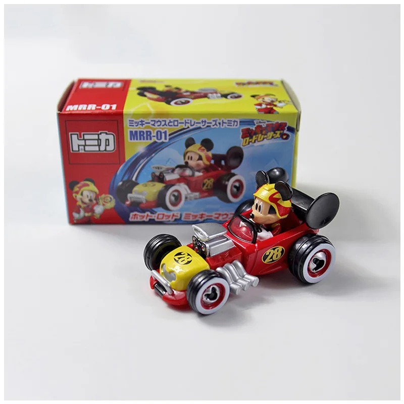 

TAKARA TOMY Tomica Mickey Racing Car Model Toy Cartoon Mickey Diecast Metal Alloy Car Decoration Gifts For Kid