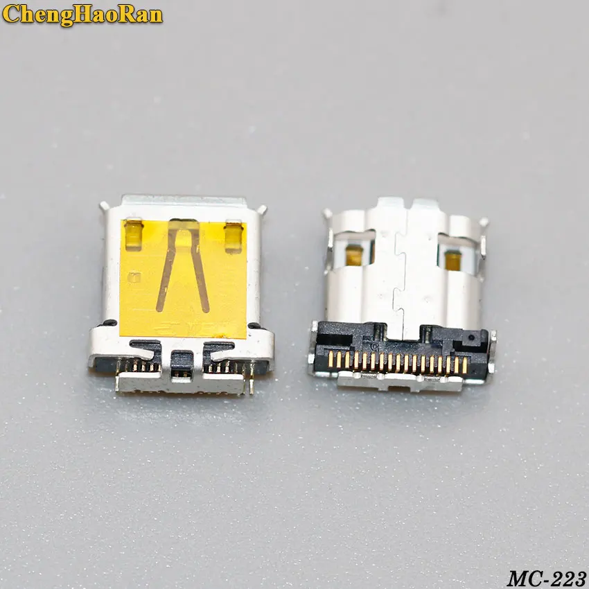 ChengHaoRan 2 шт. разъем Micro USB разъем для зарядки порт разъем подходит для acer Iconia Tab A700 A701 A510 17pin 17P