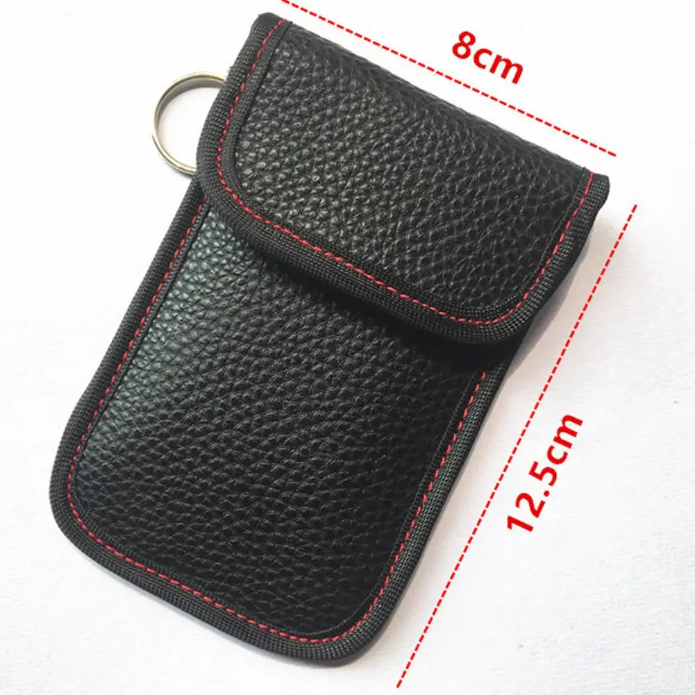 Чехол для автомобильного ключа, брелок, блокировщик сигнала, сумка, RFID Щит, ключ, ID карта, сумки, органайзер для защиты конфиденциальности, чехол для ключей, мини-сумка для карт