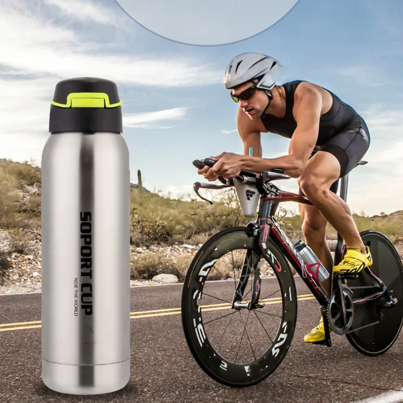 

350/500Ml Tea Coffee Drink Vacuum Insulated Flask 304 Stainless Steel Hot Cold Water Bottle Wide Mouth with Sport/Straw/Flex cap