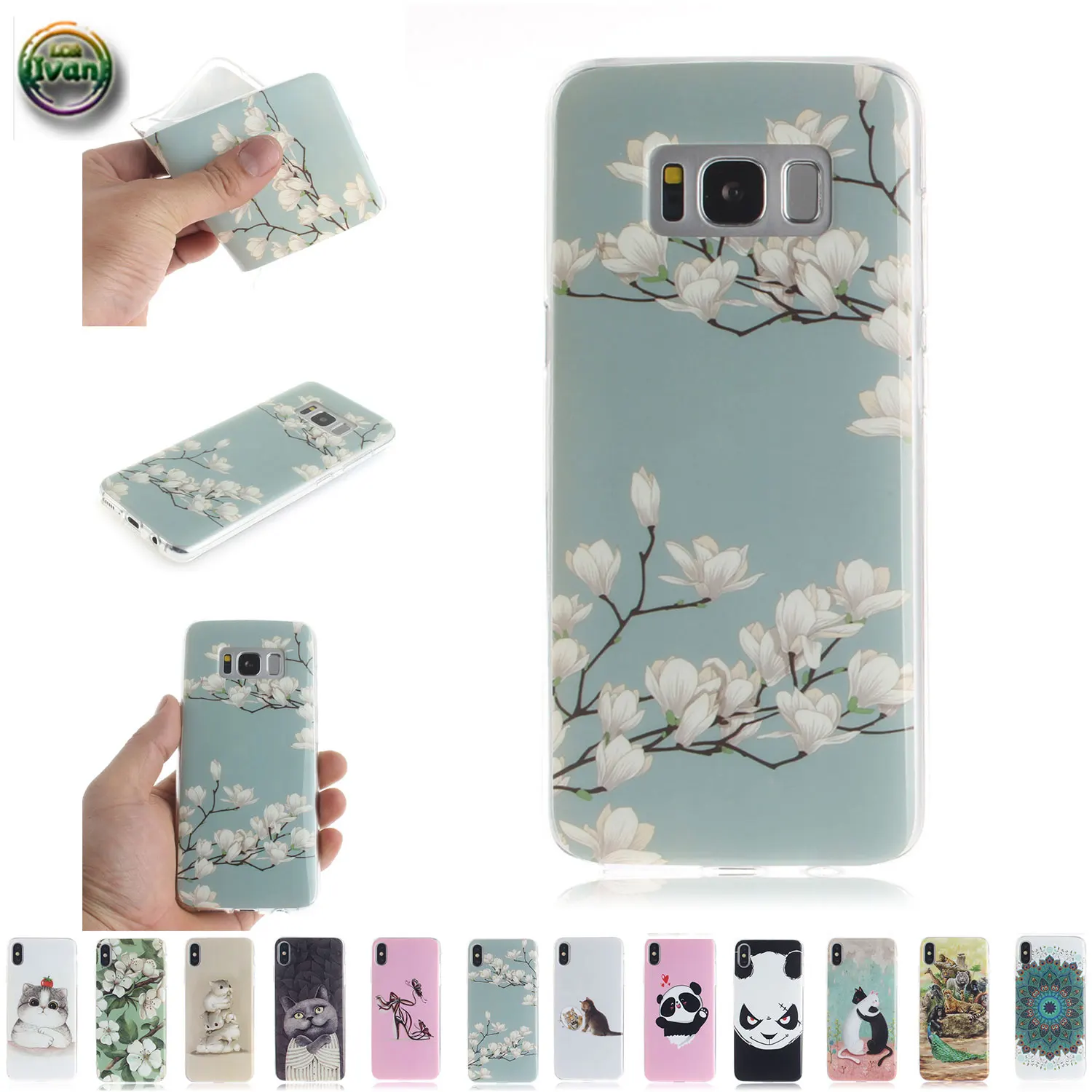 Case Suit For Samsung Galaxy S8 8S Plus SM-G955FD SM-G955F Phone Cover S8+ S8Plus G955FD G955F Silicon Damping Coque |