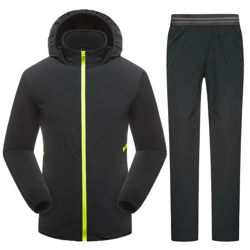 Women Men Anti Uv Waterproof Outdoor Sport Suits Summer Climbing Hiking