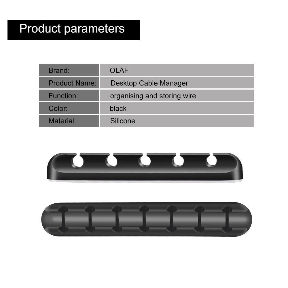 OLAF Кабельный органайзер силиконовый USB устройство для сматывания кабеля гибкие зажимы для управления кабелем держатель кабеля для мыши наушники