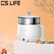 Новинка, электрическая сковорода, 1,2 л, для общежития, для студентов, многофункциональная кастрюля, 2 передачи, мощность, мини, электрическая кастрюля для приготовления пищи