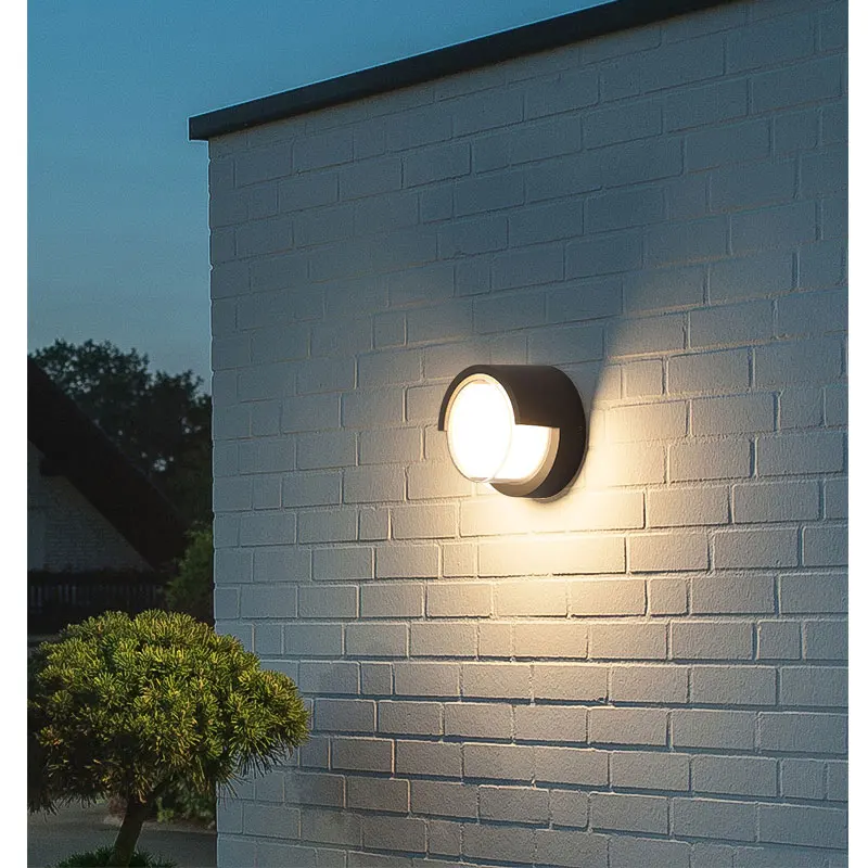 

Exterior wall lamp corridor outdoor balcony outdoor LED modern waterproof door headlight villa garden