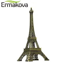 Ермакова 25 см Эйфелева башня фигурка Эйфелева статуя Металл Париж Статуэтка достопримечательность с мировой известностью здание офис
