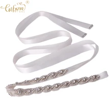 Горячие ремешок для свадебного платья со стразами аксессуары Пояс Для женщин свадебный пояс-лента для вечернее платье для выпускного вечера