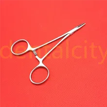 12,5 см игольчатый зажим из нержавеющей стали, плоскогубцы с прямым наконечником, хирургические щипцы, лабораторные режущие плоскогубцы, игольчатый держатель