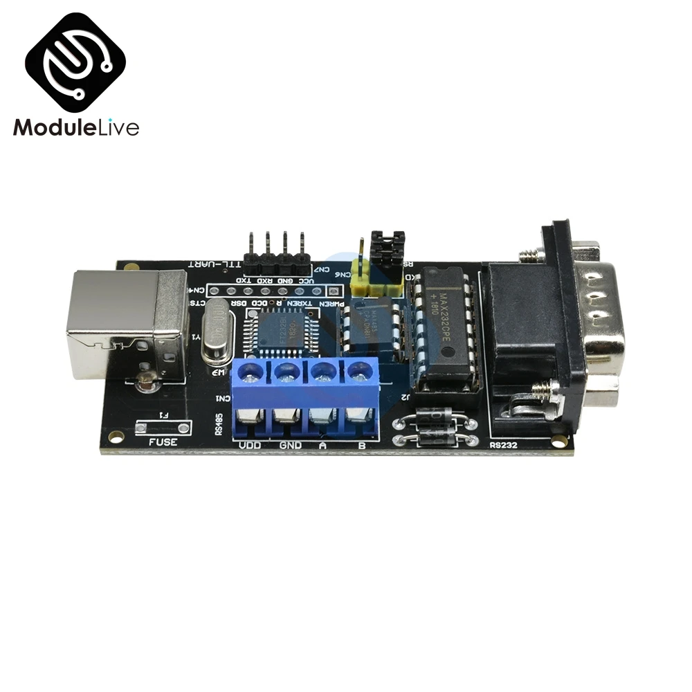 Стандартный USB для последовательного RS232 ttl UART RS485 MAX485 MAX232 DB9 адаптер FTDI FT232BM/BL модуль для Arduino Поддержка Win7/XP