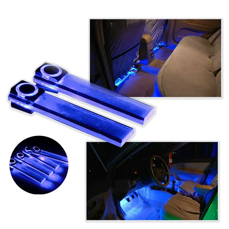 

2016 Hot Sale 4 in 1 12V Car Auto Interior LED Atmosphere Lights Decoration Colorful Lamp Car Styling for Sedan SUV 4WD Pickup