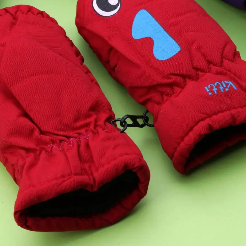 Детская рукавица хорошего качества для детей от 2 до 5 лет, зимние теплые уличные перчатки для мальчиков и девочек водонепроницаемые ветрозащитные перчатки