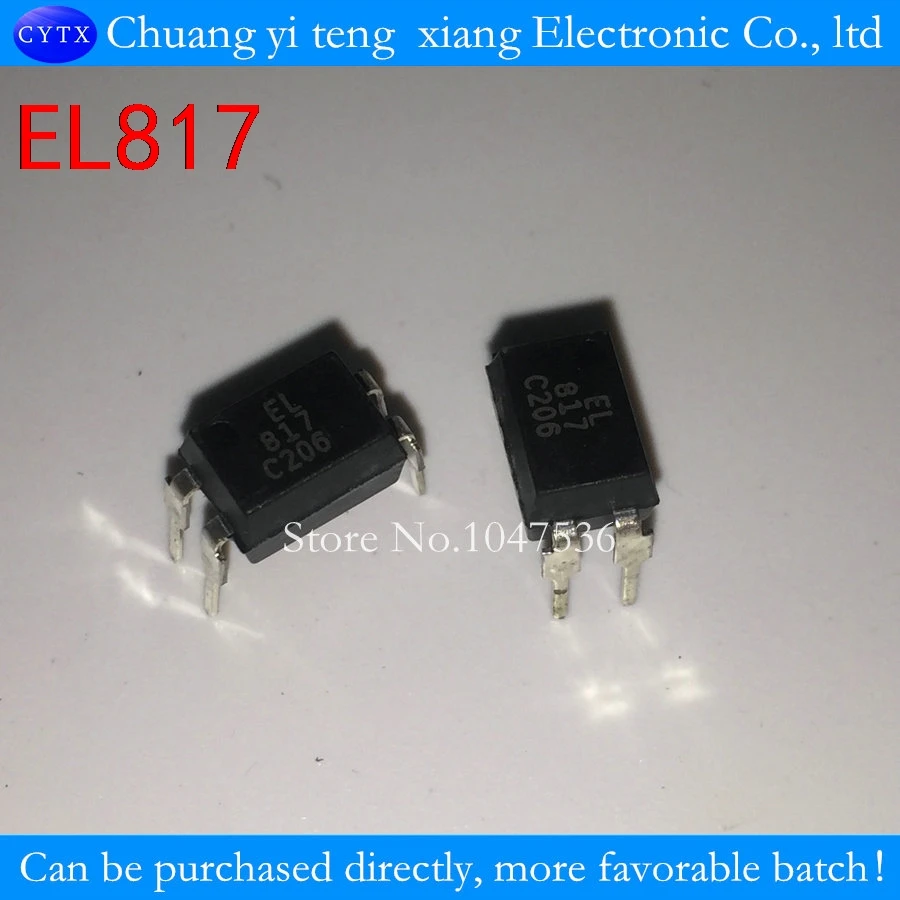 Фототранзистор PC817 EL817 817 4 PIN DIP фотосоединитель 50 шт./лот|lot lot|lot pins |