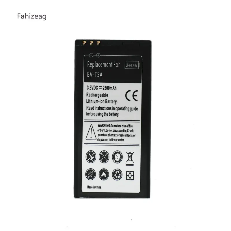 Fahizeag 2 шт BV T5A BVT5A Замена литий ионный аккумулятор + зарядное устройство для Nokia Lumia