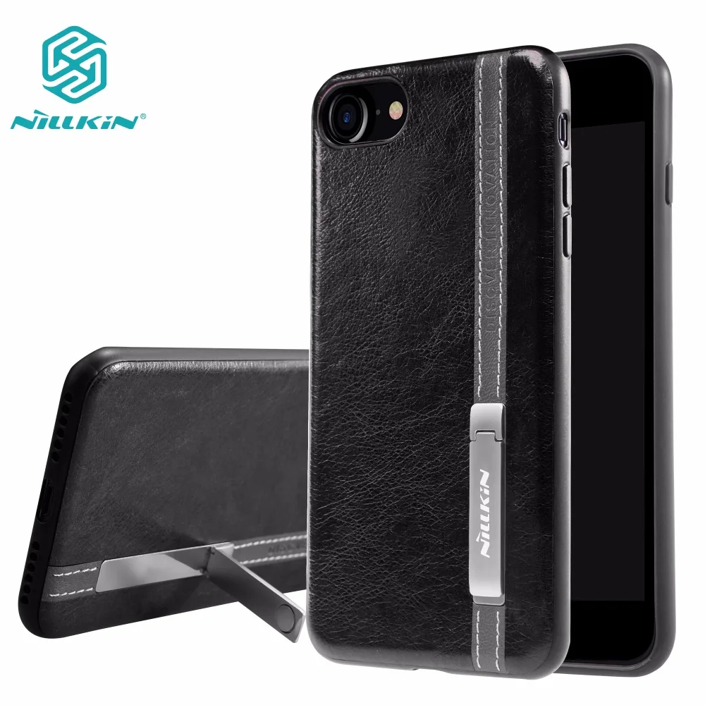 

Nillkin Phenom Kickstand Luxury Stand Back Cover Case for iPhone 7 / iphone 7 plus Protective case with Iron sheets