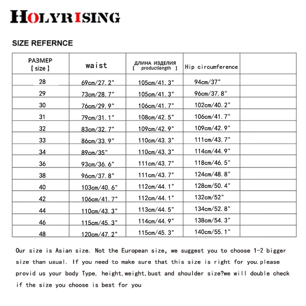 Holyrising мужские джинсы штаны Модные мужские повседневные джинсы мужские горячие продажи мужские брюки плюс размер джинсовые брюки 18699-5