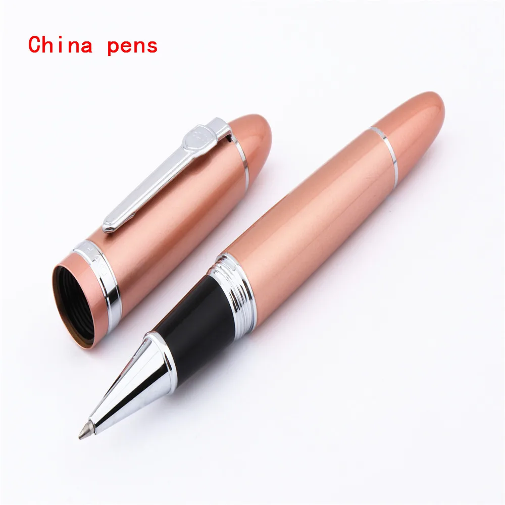 JINHAO 159 Розовое Золото Бизнес Офис средняя перо Шариковая ручка новинка |