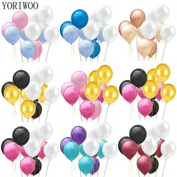 YORIWOO Красочные воздушные шары воздушный латексный воздушный шар набор свадебные балоны День Рождения украшения Дети Baby Shower мальчик