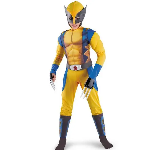 tprpco boys x man logan origins marvel superhero halloween costumes kids carnival party performance cosplay