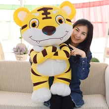 the king tiger in forest ,large 90cm Domineering & lovely cartoon tiger plush toy soft hugging pillow, birthday gift F052