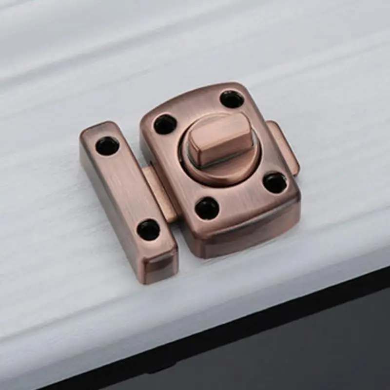 

Universal Door Latch Gate Latch Security Sliding Door Lock Door Bolt Zinc Alloy With Screws Latch Door latch lock