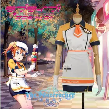 

Hot Anime Lovelive Kousaka Honoka Cosplay Costumes Ice Cream Unawakened Lovely Maid Dress Uniform Clothing In Stock Or Custom
