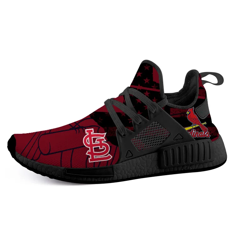 

2019 St. Louis Cardinals Texas Rangers Tampa Bay Rays NMD2 Boost custom FANS men sport air Running shoes Women Ladies Sneakers